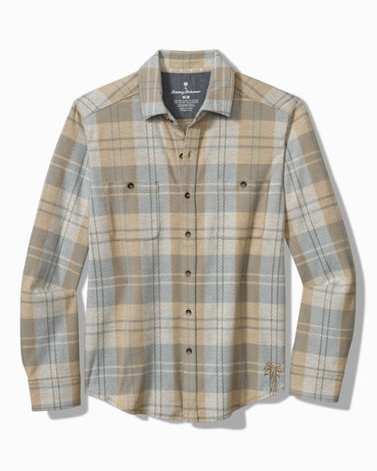 Tommy Bahama Discount - Big & Tall Fireside Modesto Stretch Flannel Shirt