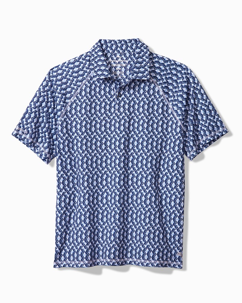 Tommy Bahama Featured - Big & Tall Fresco Geo IslandZone® Polo