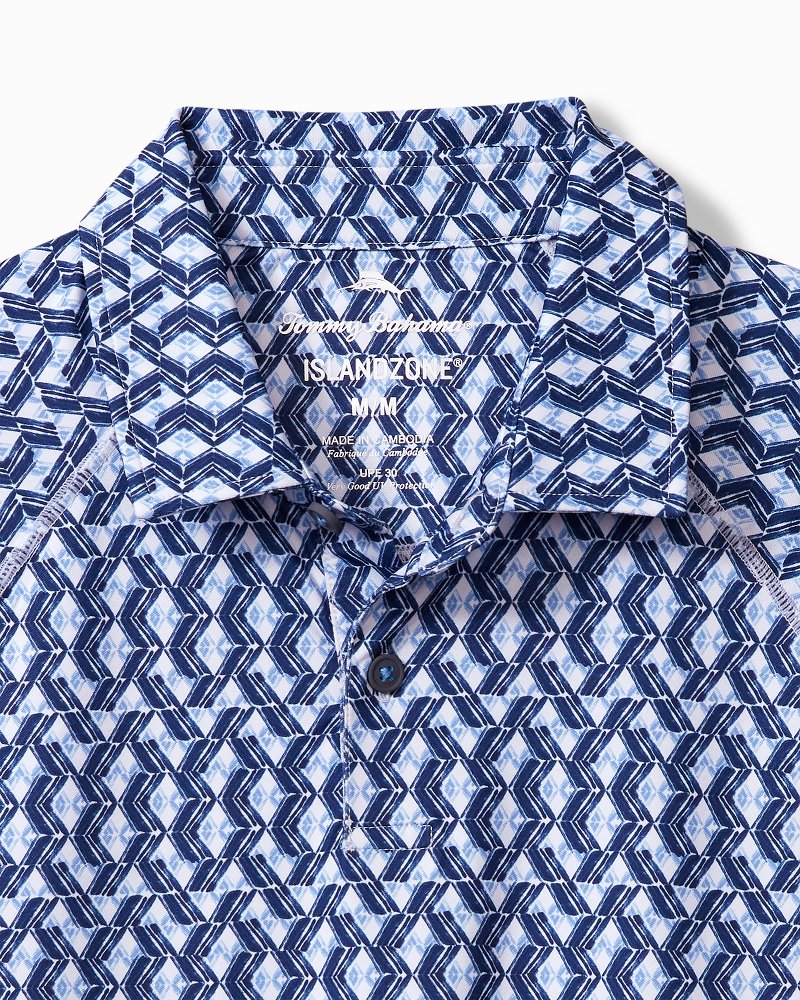 Tommy Bahama Featured - Big & Tall Fresco Geo IslandZone® Polo