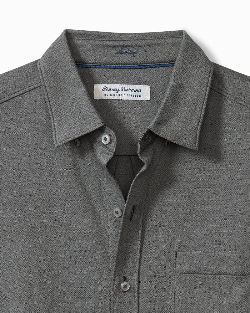 Tommy Bahama Best Price - Big & Tall San Lucio Diamond Isles Knit Stretch Shirt