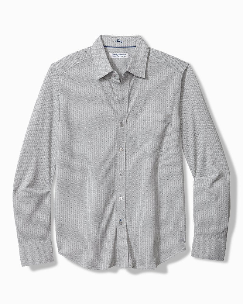 Tommy Bahama Recommended - Big & Tall San Lucio Studio Stripe Knit Stretch Shirt