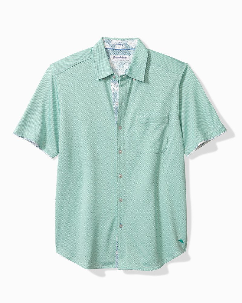 Tommy Bahama Classic - Big & Tall San Lucio Cali Blooms Happy Hour Knit Stretch Shirt