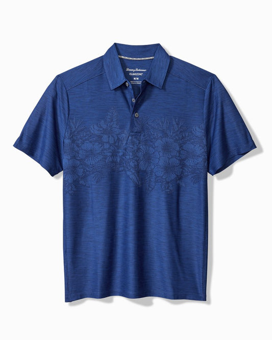 Tommy Bahama Recommended - Big & Tall Palm Coast Hibiscus Border IslandZone® Polo