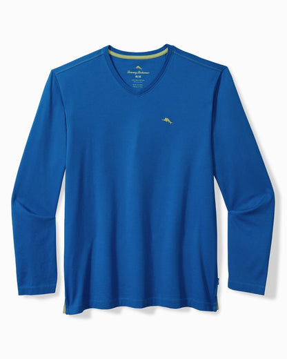 Tommy Bahama Premium - Big & Tall Bali Skyline V-Neck Long-Sleeve T-Shirt
