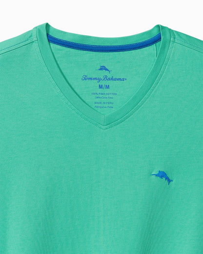 Tommy Bahama Quality - Big & Tall Bali Skyline V-Neck Long-Sleeve T-Shirt