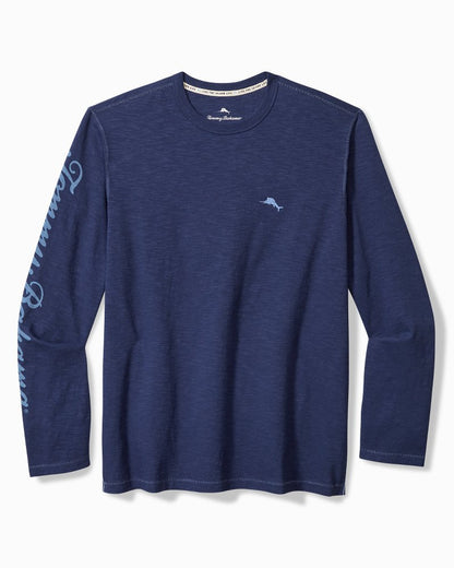 Tommy Bahama Popular - Big & Tall Azul Palms Long-Sleeve Lux T-Shirt