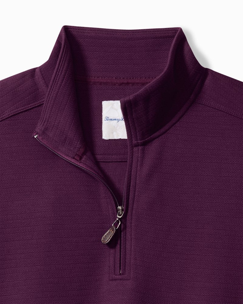 Tommy Bahama Trusted - Big & Tall St. Kitts Half-Zip Sweatshirt
