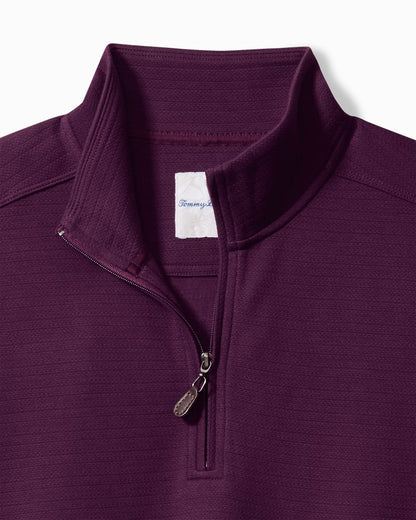 Tommy Bahama Trusted - Big & Tall St. Kitts Half-Zip Sweatshirt