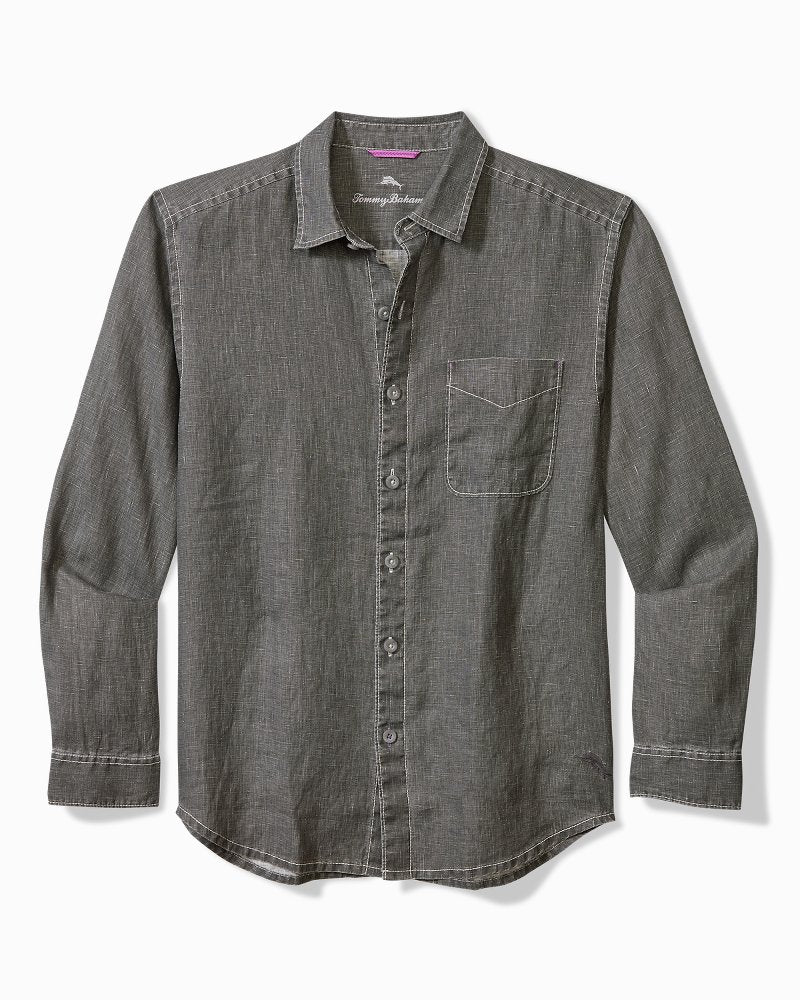 Tommy Bahama Essential - Big & Tall Sea Glass Breezer Linen Shirt