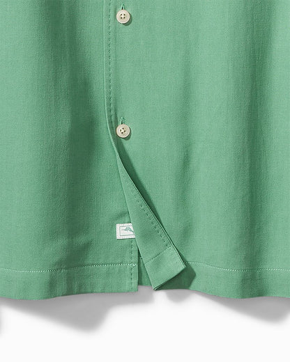 Tommy Bahama Deals - Big & Tall Hawaiian Herringbone Camp Shirt