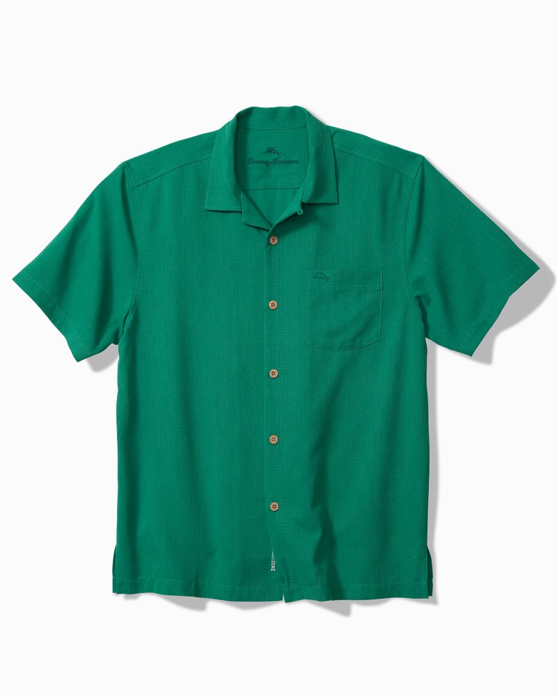 Tommy Bahama Great Value - Big & Tall Coastal Breeze Check IslandZone® Camp Shirt