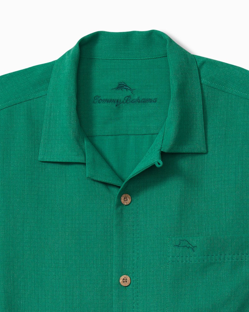 Tommy Bahama Great Value - Big & Tall Coastal Breeze Check IslandZone® Camp Shirt