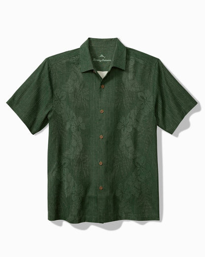 Tommy Bahama Special Offer - Big & Tall Bali Border Silk Camp Shirt