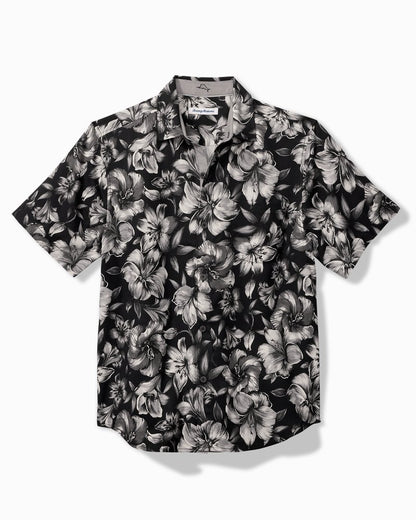 Tommy Bahama Best Price - Big & Tall Hibiscus Hideaway Silk Camp Shirt