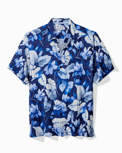 Tommy Bahama Discount - Big & Tall Azure Escape Silk Camp Shirt