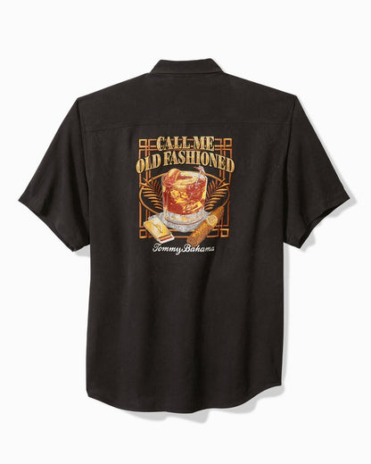 Tommy Bahama Popular - Big & Tall Call Me Old Fashioned Silk Camp Shirt