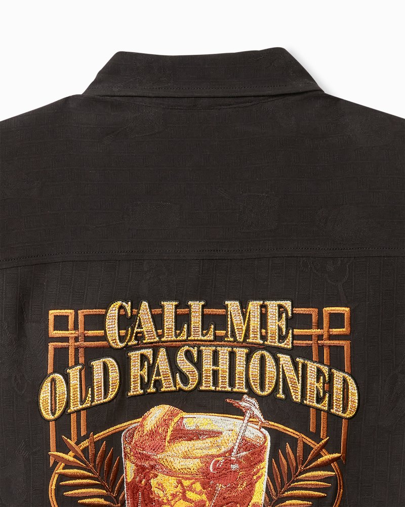 Tommy Bahama Popular - Big & Tall Call Me Old Fashioned Silk Camp Shirt