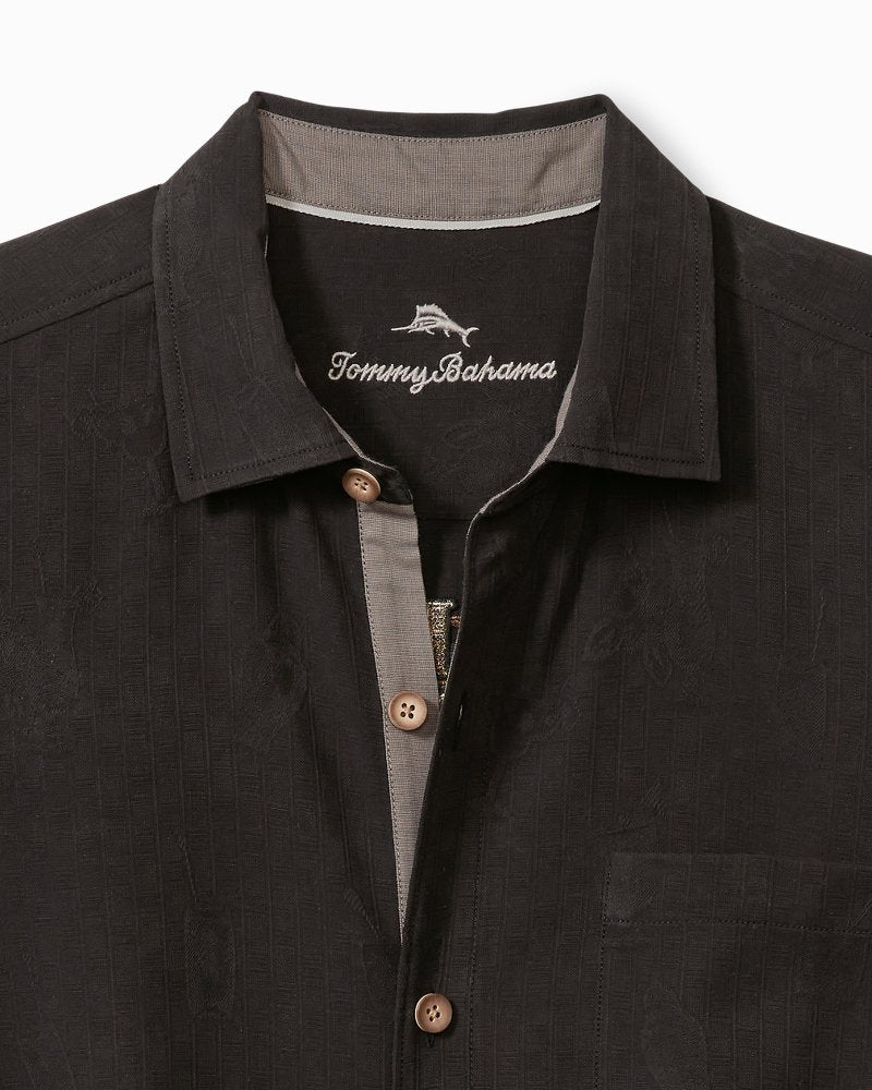 Tommy Bahama Popular - Big & Tall Call Me Old Fashioned Silk Camp Shirt