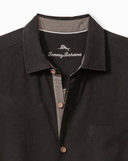 Tommy Bahama Popular - Big & Tall Call Me Old Fashioned Silk Camp Shirt