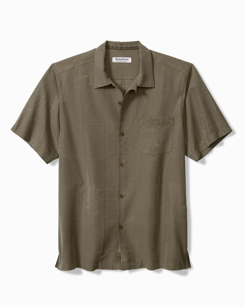 Tommy Bahama Recommended - Big & Tall Coconut Point Palm Isle IslandZone® Camp Shirt
