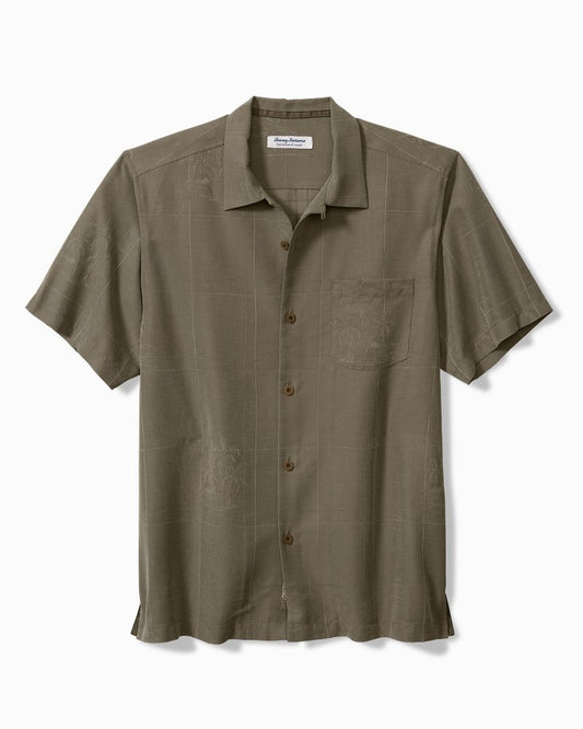 Tommy Bahama Recommended - Big & Tall Coconut Point Palm Isle IslandZone® Camp Shirt