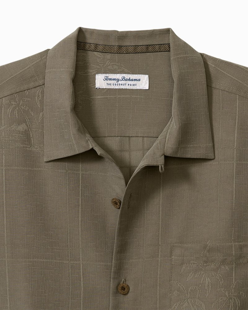 Tommy Bahama Recommended - Big & Tall Coconut Point Palm Isle IslandZone® Camp Shirt