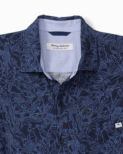 Tommy Bahama Sale - Big & Tall Veracruz Cay Paradise Pajaro Short-Sleeve Shirt