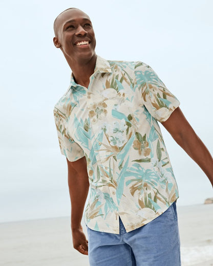 Tommy Bahama Signature - Big & Tall Bahama Coast Jungle Haven IslandZone® Shirt