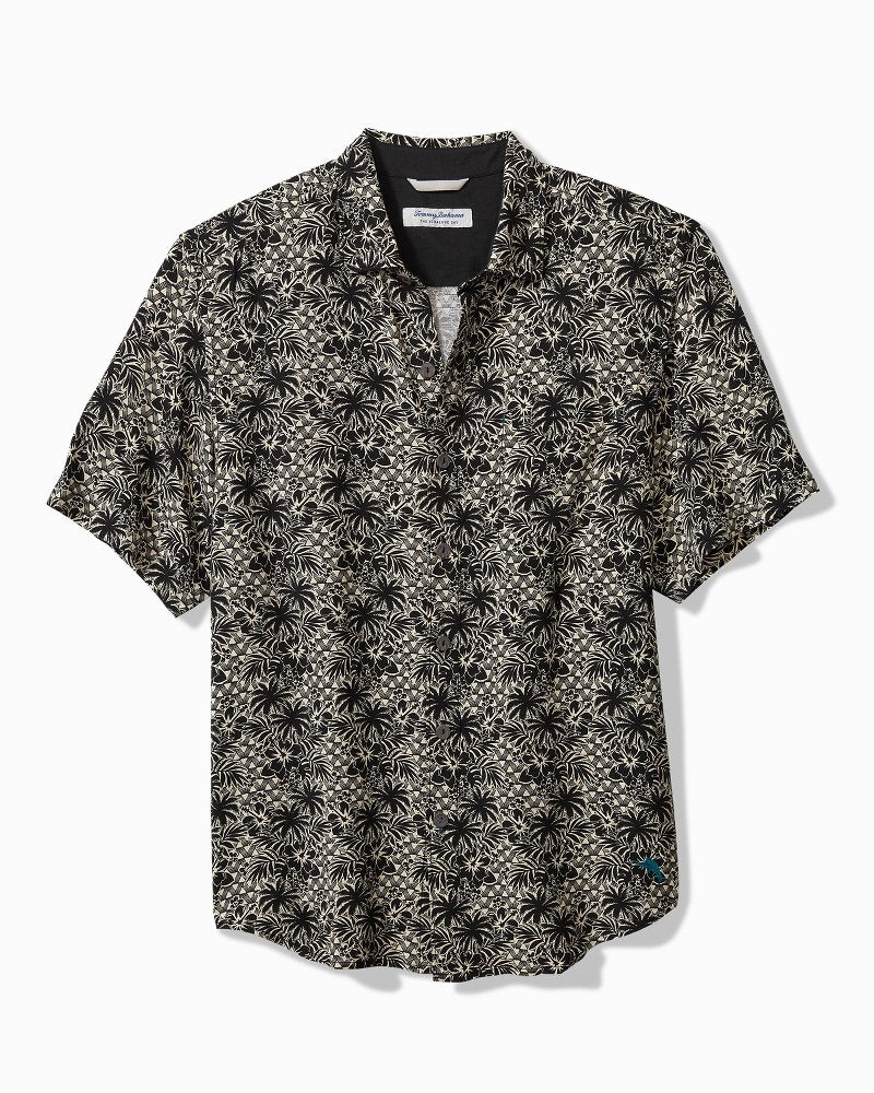 Tommy Bahama Premium - Big & Tall Veracruz Cay Palm Cascade Short-Sleeve Shirt