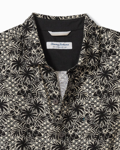 Tommy Bahama Premium - Big & Tall Veracruz Cay Palm Cascade Short-Sleeve Shirt