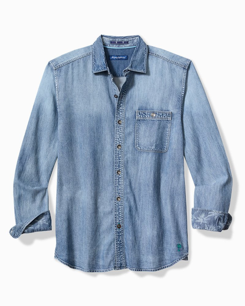 Tommy Bahama Great Value - Big & Tall Palm Reflections Long-Sleeve Shirt