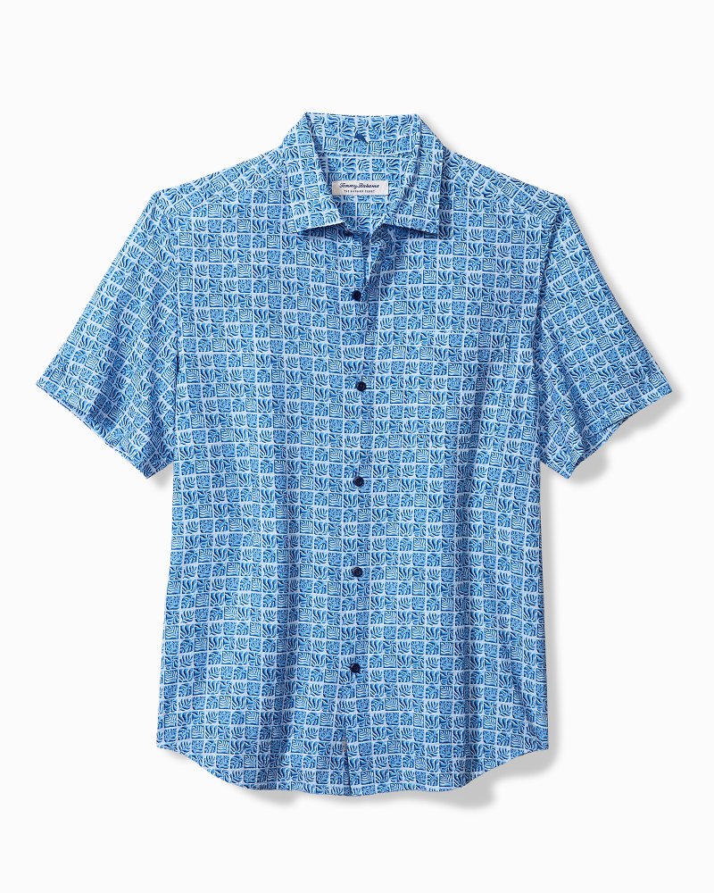 Tommy Bahama Premium - Big & Tall Bahama Coast Cozumel Tiles IslandZone® Shirt