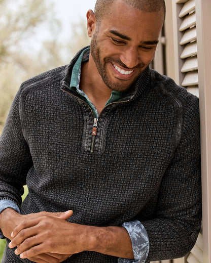 Tommy Bahama Sale - Big & Tall Sunbreak Half-Zip Sweater