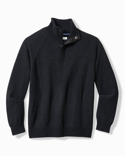 Tommy Bahama Sale - Big & Tall Shoreline Surfcomber Snap-Mock Sweater