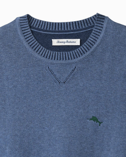 Tommy Bahama Premium - Big & Tall Marlin Luxe Crew Sweater