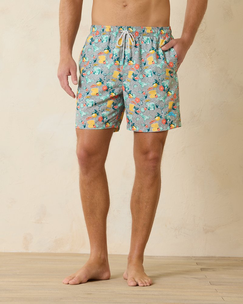 Tommy Bahama Top Pick - Big & Tall Naples Tales of a Cocktail Swim Trunks
