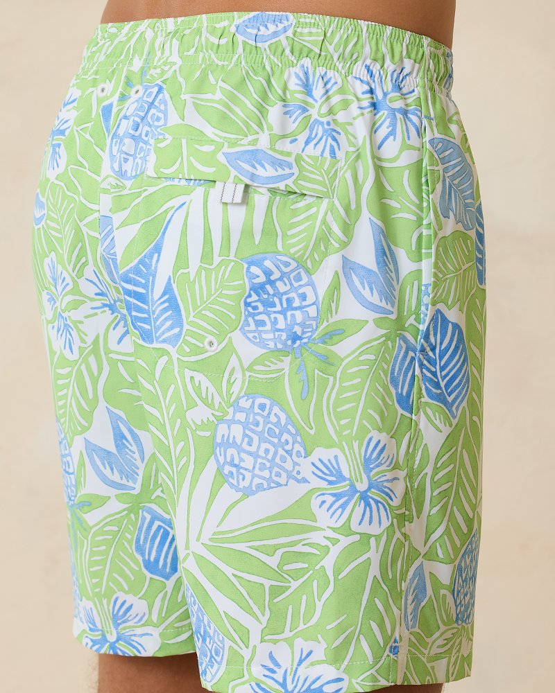 Tommy Bahama Exclusive - Big & Tall Naples Pineapple Hideaway Swim Trunks