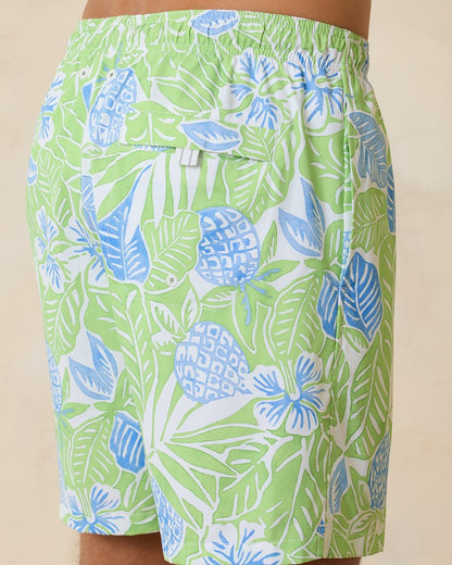 Tommy Bahama Exclusive - Big & Tall Naples Pineapple Hideaway Swim Trunks