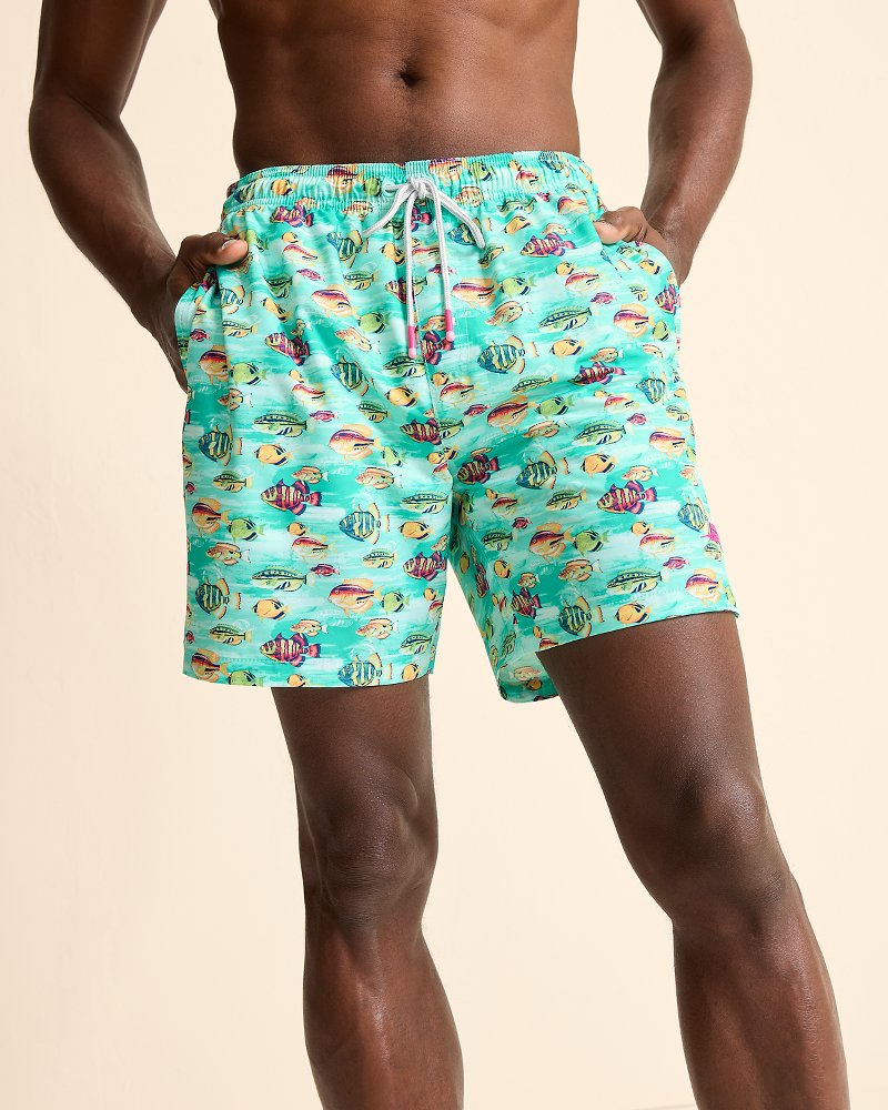 Tommy Bahama Smart Buy - Big & Tall Naples Fintastic Swim Trunks