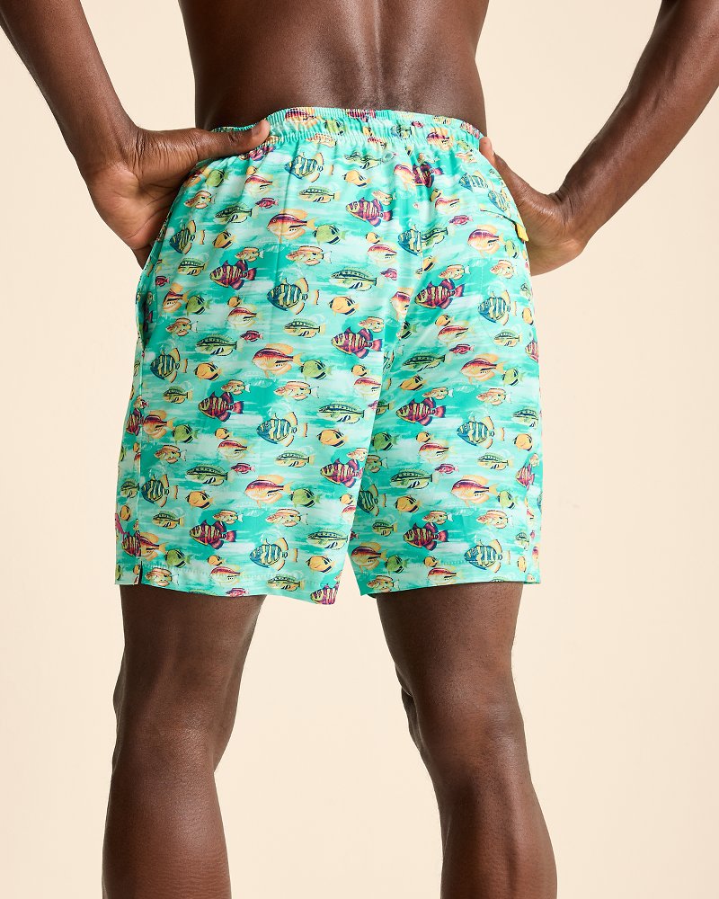 Tommy Bahama Smart Buy - Big & Tall Naples Fintastic Swim Trunks