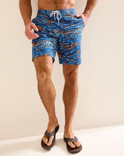 Tommy Bahama Popular - Big & Tall Baja Monte Rio Geo Boardshorts
