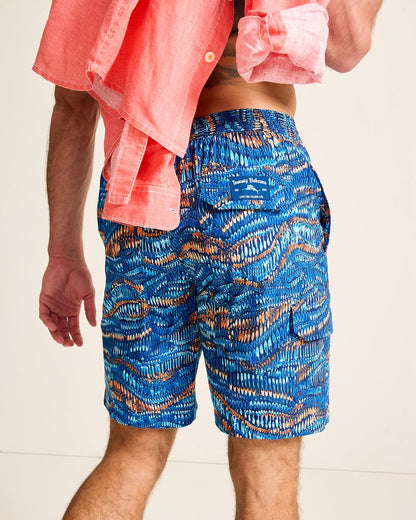 Tommy Bahama Popular - Big & Tall Baja Monte Rio Geo Boardshorts