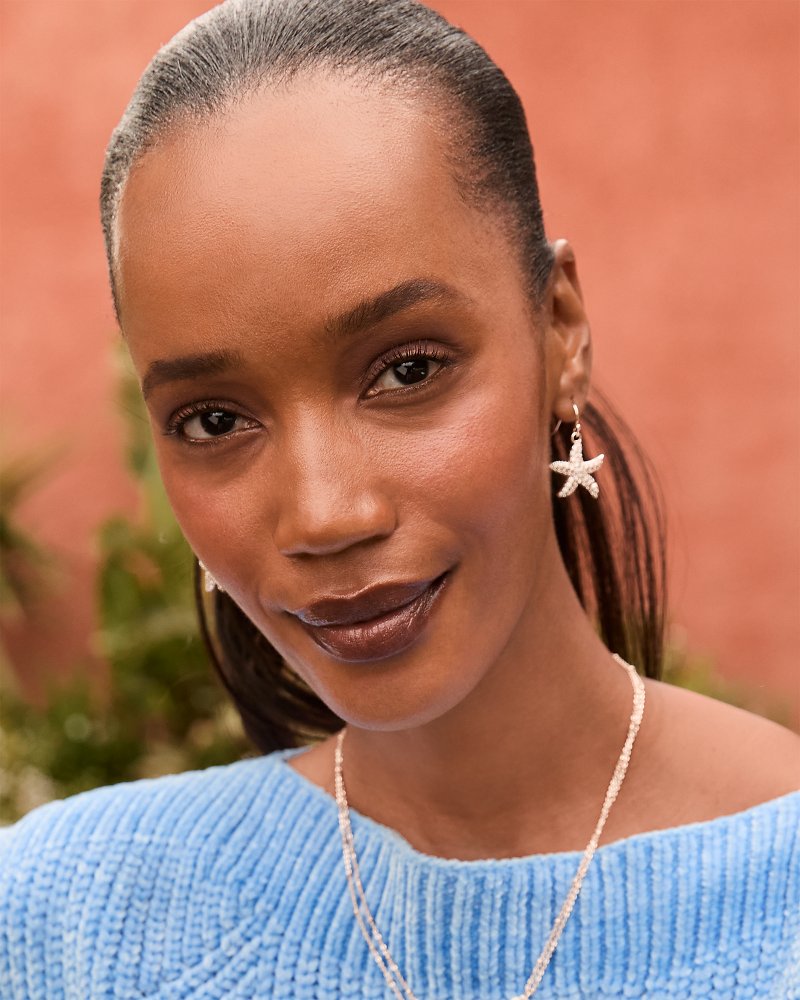 Tommy Bahama Hot Sale - Island Essence Rose Gold Starfish Drop Earrings