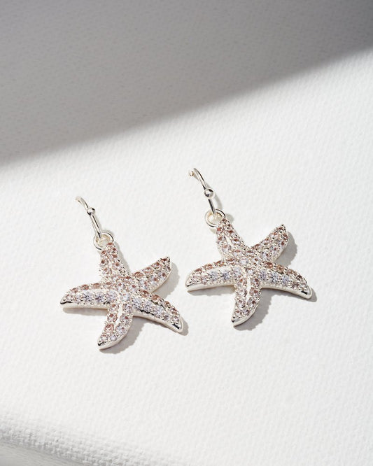 Tommy Bahama Special Offer - Island Essence Silver Starfish Earrings