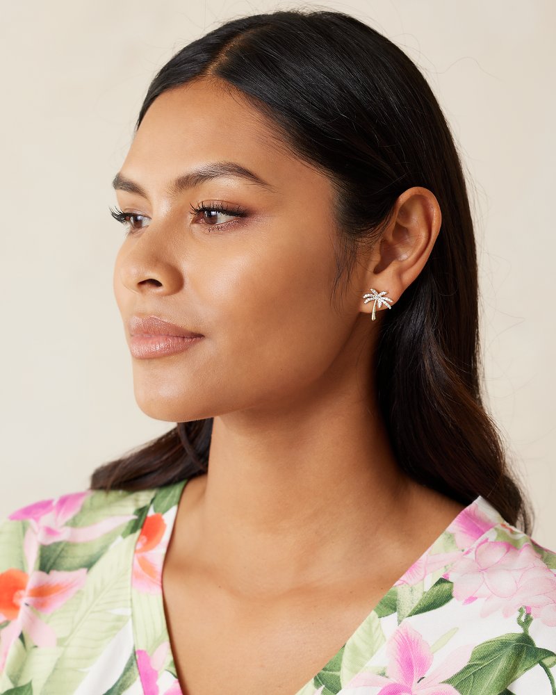 Tommy Bahama Value - Kihei Collection Palm Tree Stud Earrings