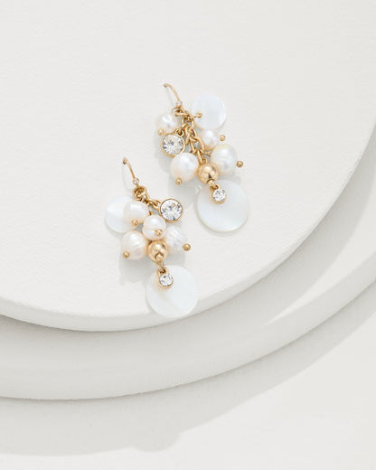 Tommy Bahama Smart Buy - Tidal Treasure Pearl Shaky Drop Earrings