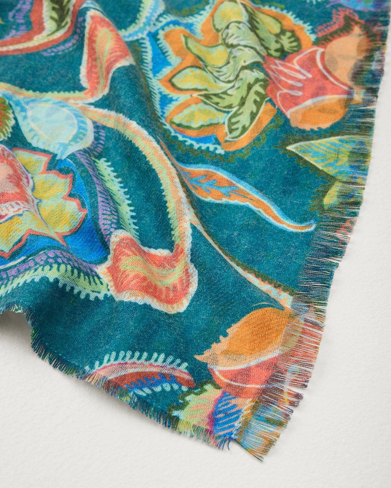 Tommy Bahama Premium - Hypnotic Garden Double Face Scarf