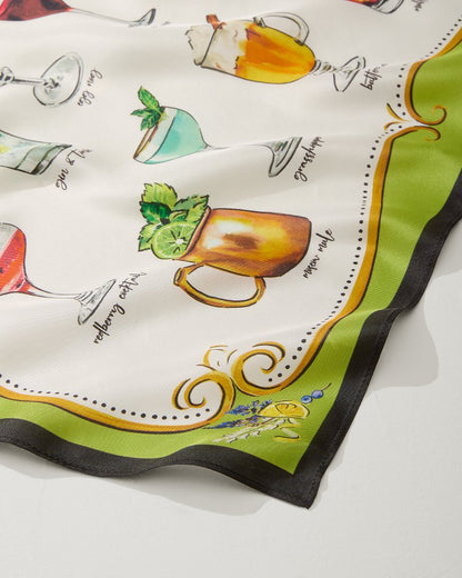Tommy Bahama Best Seller - Cocktail Hour Silk Bandana