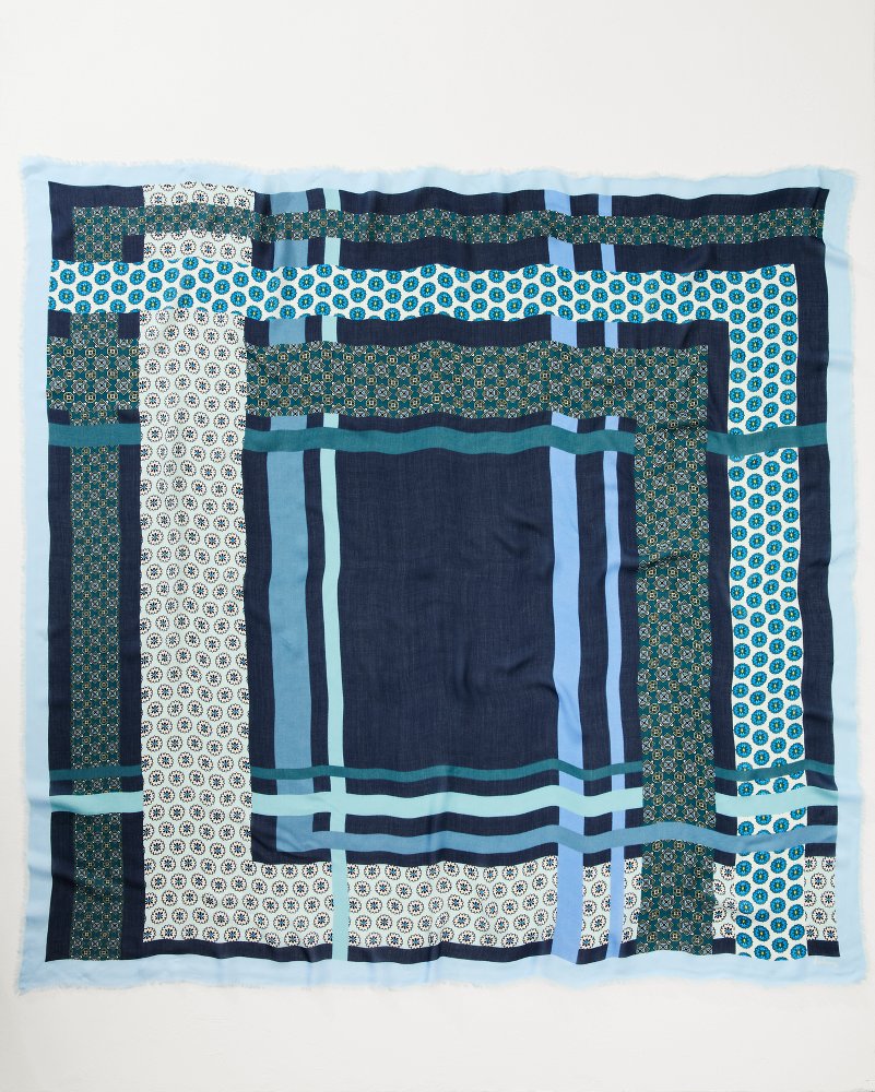 Tommy Bahama Deals - Foulard Patch Square Scarf