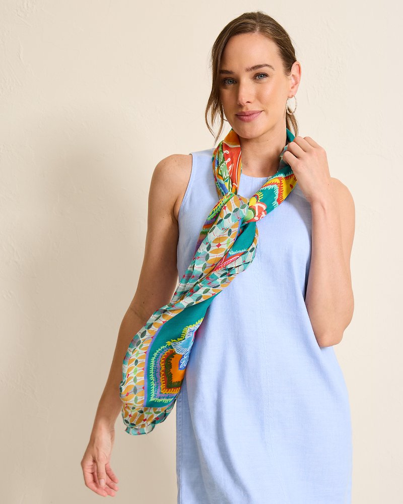 Tommy Bahama Sale - Hypnotic Garden Square Scarf